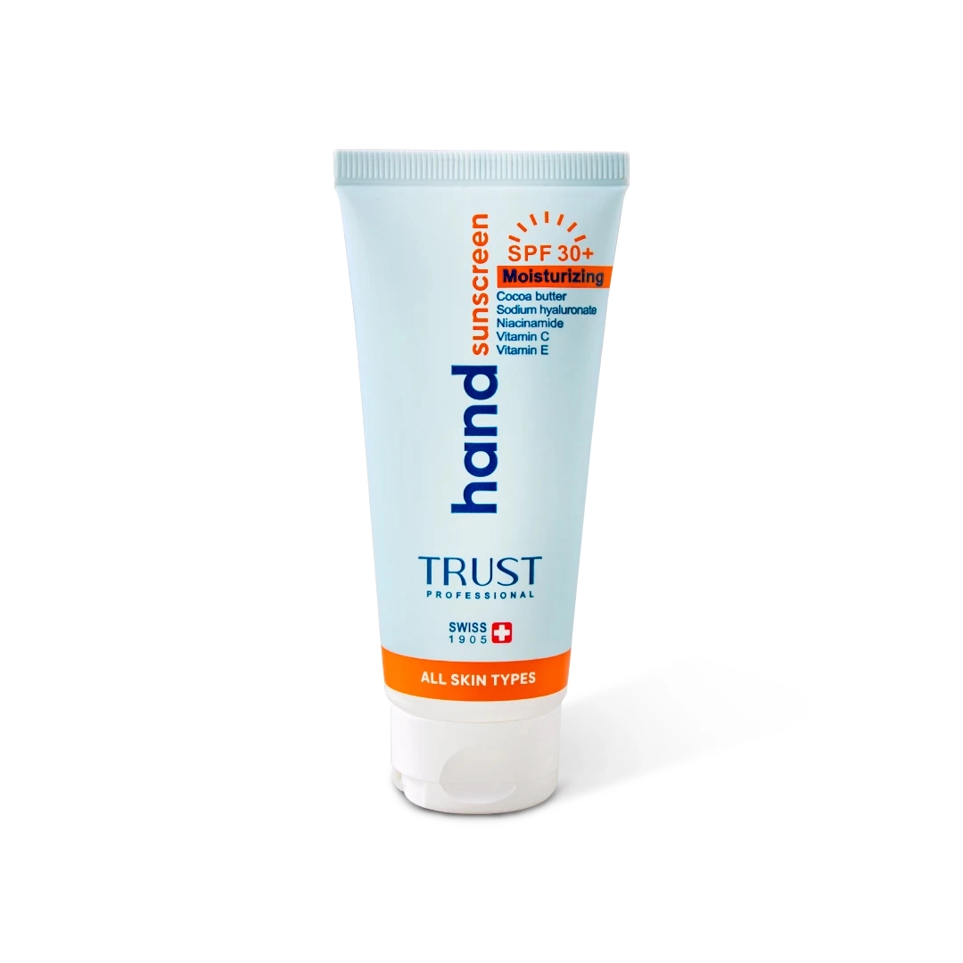 کرم تخصصی دست ضدآفتاب و آبرسان +SPF30 بی‌رنگ تراست